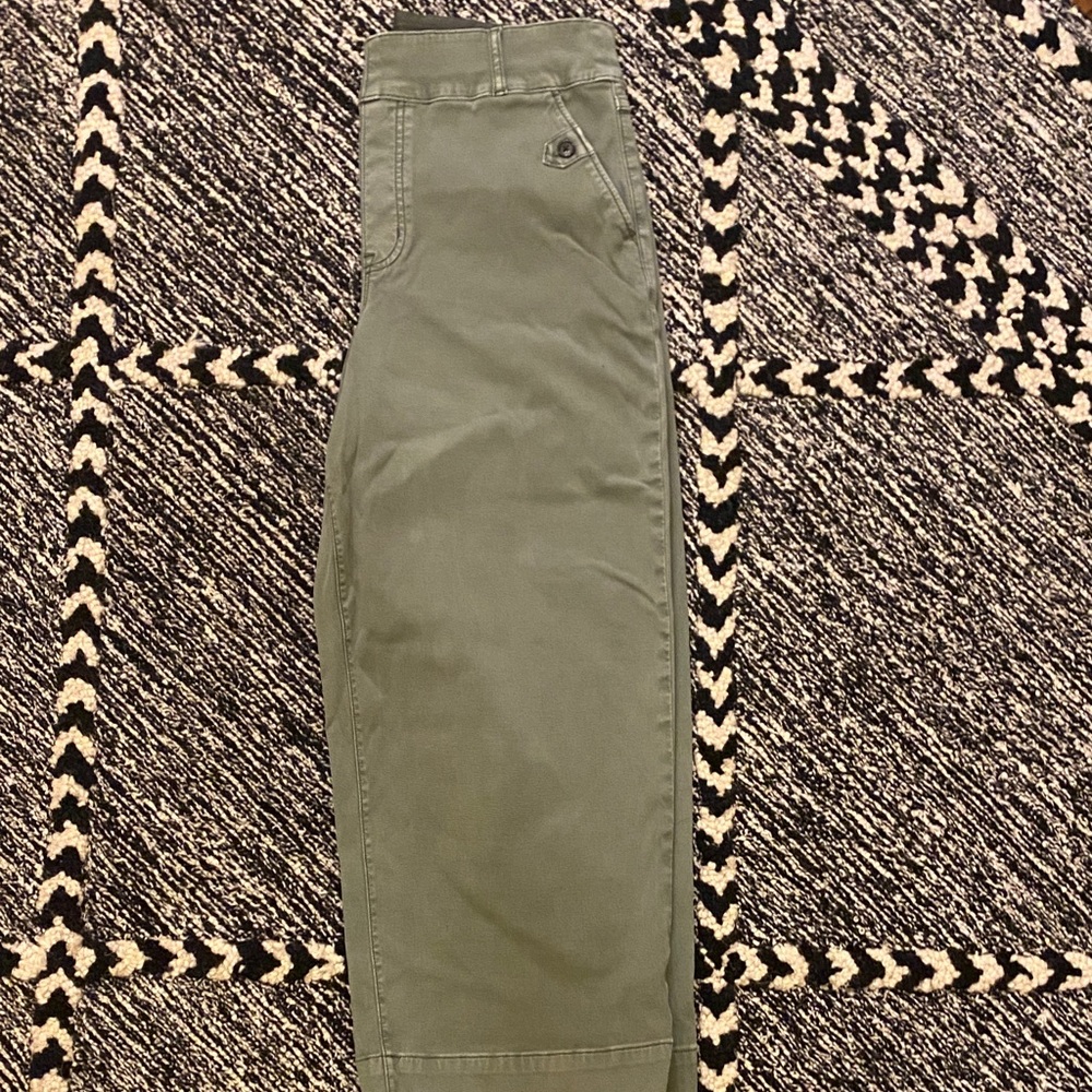 SPANX Dark Olive Pants - Picture 7 of 11